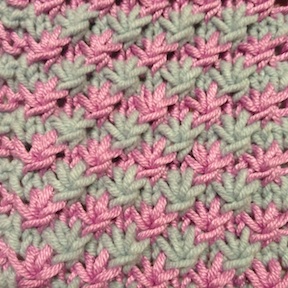 Star Stitch Pattern - Easy Knitting Stitch Pattern