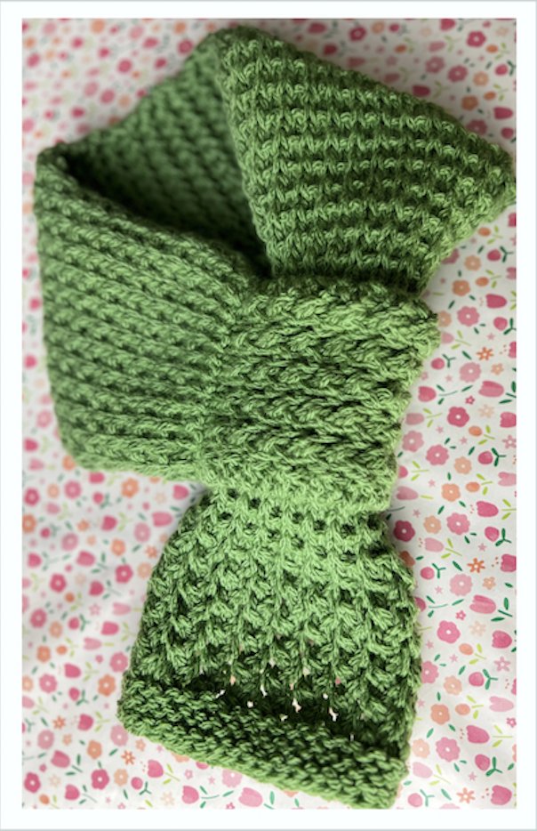 You can find easy and free scarf knitting patterns here.  Many of them are designed by myself and many are from knitters around the web.  Hope you enjoy them!