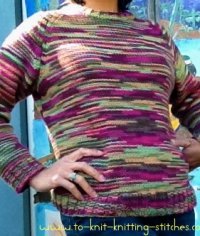 pullover woman raglan