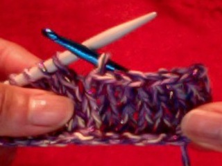 crochet bind off half finish row
