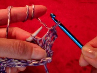 crochet bind off pull second stitch through first stitch