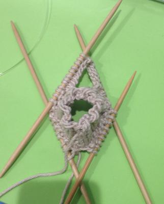 sample circular knit sleeve