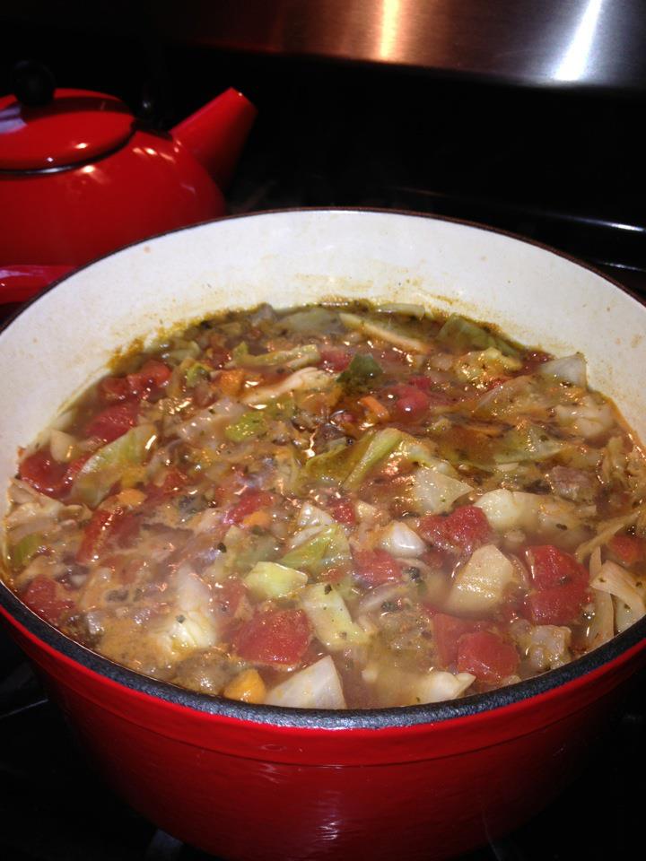 Delicious Cabbage Soup - Healthy and yummy soup for everyone!