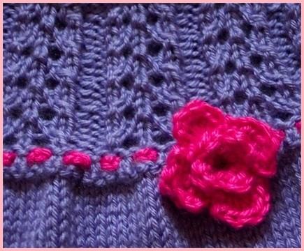 Pleated Skirt Dress - AllFreeKnitting.com - Free Knitting Patterns