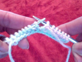 knitting purl stitches