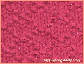 knitting stitch pattern lattice stitch
