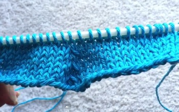 knitting pattern row 1 