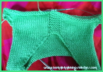 picking up stitches scallop vest free knitting pattern