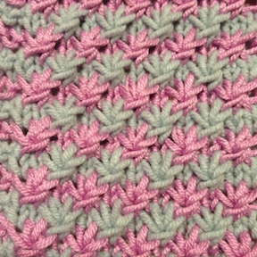 Star Stitch Pattern Easy Knitting Stitch Pattern