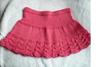 Pink scallop skirt