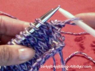 3 needle bind off slip off needle