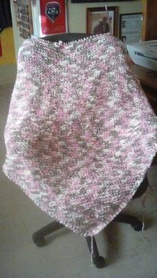 unfinished shawl