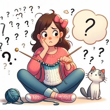 confused girl