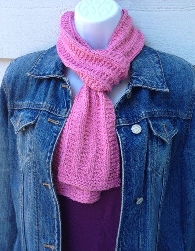 easy to knit scarf