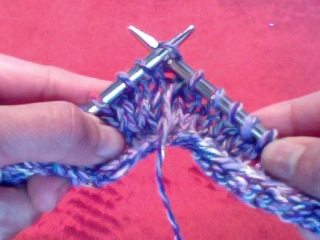 yarn over insert right needle